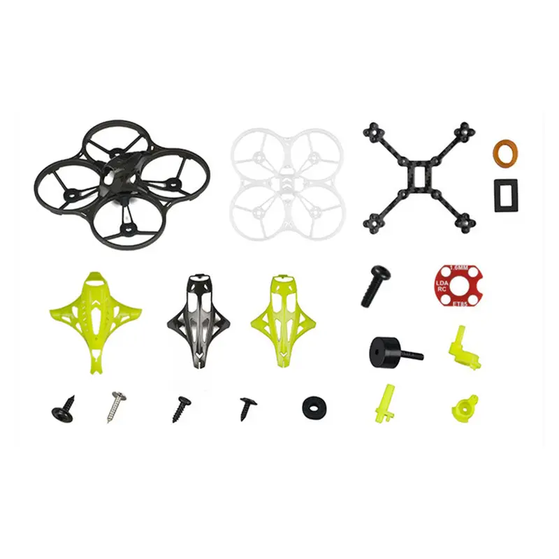 Ldarc Et85 Spare Part 88Mm Frame Kit W/ Canopy Buzzer Combo Set For Rc Drone Fpv Racing 1
