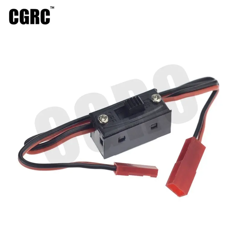 Led Light Control Power Switch 1 Divided 2 Jr Jst For 1/10 Rc Crawler Car Trx4 Rc4wd D90 D110 Axial Scx10 90046 Rc Boat Aircraft 1