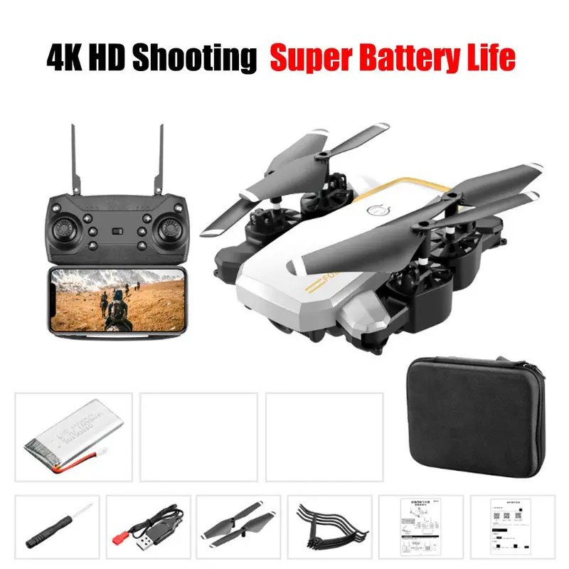 Lf609 Drone 4K With Hd Camera Wifi 1080P Dual Camera Follow Me Quadcopter Fpv Professional Drone Long Battery Life Toy For Kids 13