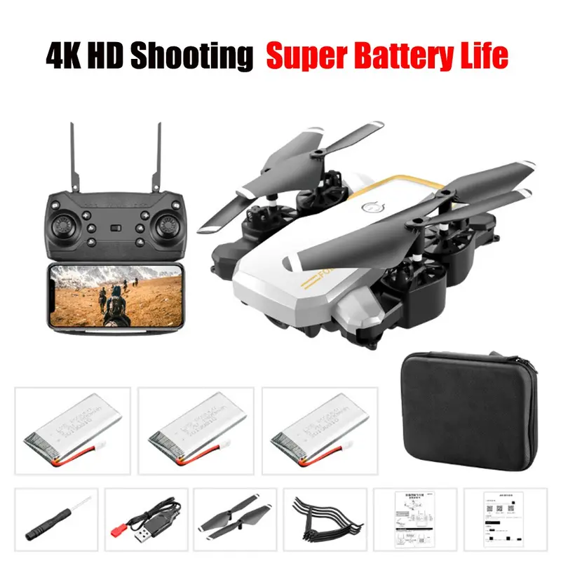 Lf609 Drone 4K With Hd Camera Wifi 1080P Dual Camera Follow Me Quadcopter Fpv Professional Drone Long Battery Life Toy For Kids 15