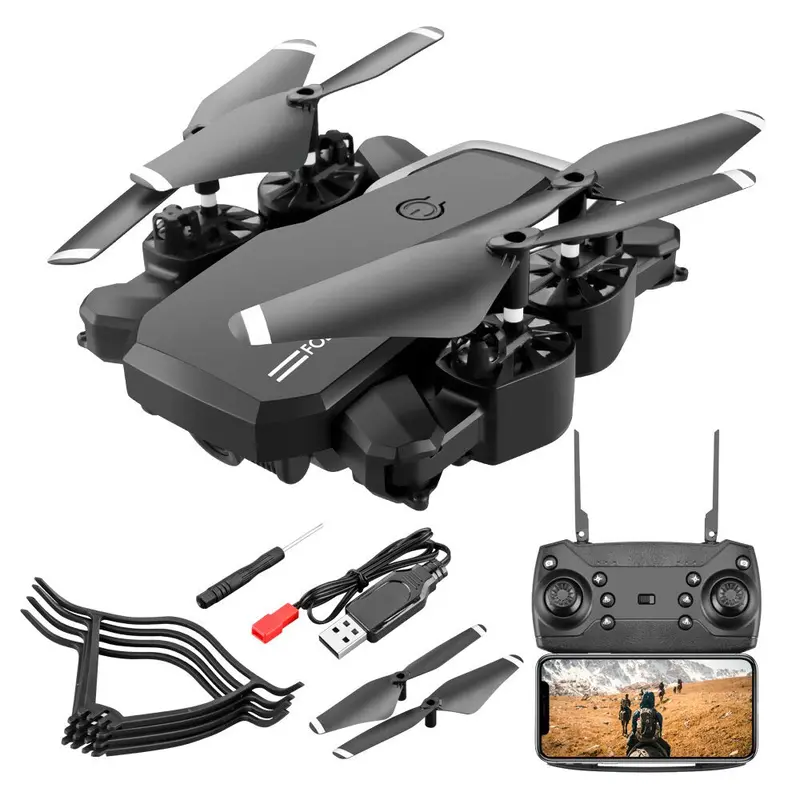 Lf609 Drone 4K With Hd Camera Wifi 1080P Dual Camera Follow Me Quadcopter Fpv Professional Drone Long Battery Life Toy For Kids 2