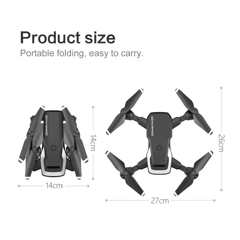 Lf609 Drone 4K With Hd Camera Wifi 1080P Dual Camera Follow Me Quadcopter Fpv Professional Drone Long Battery Life Toy For Kids 3