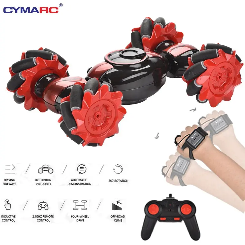Lh-C019s Remote Control Stunt Car Gesture Sensor Control Rc Car Off-Road Vehicle Double Side Driving Stunt Car For Kids 1