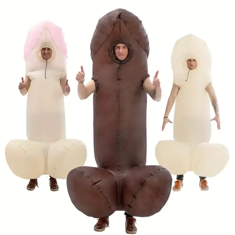 Life Size Inflatable Penis Costume. 1