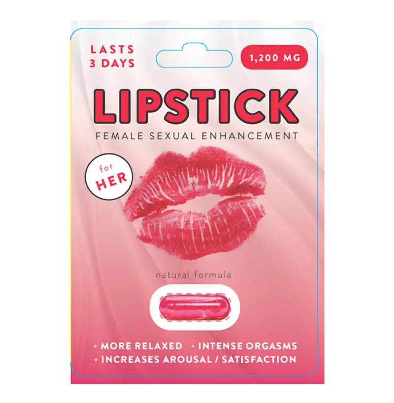 Lipstick Female Libido Single Pill. 1