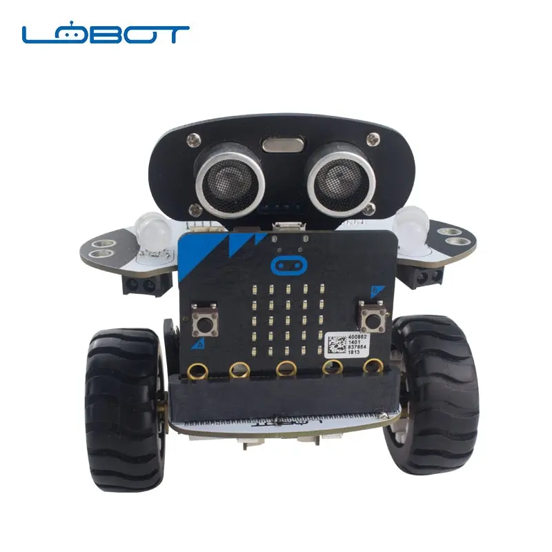 Lobot Robot Arduino Diy Qbit Micro:Bit Programming Inteligent Remote Control Car For Kids Rc Parts Toys For Children 1