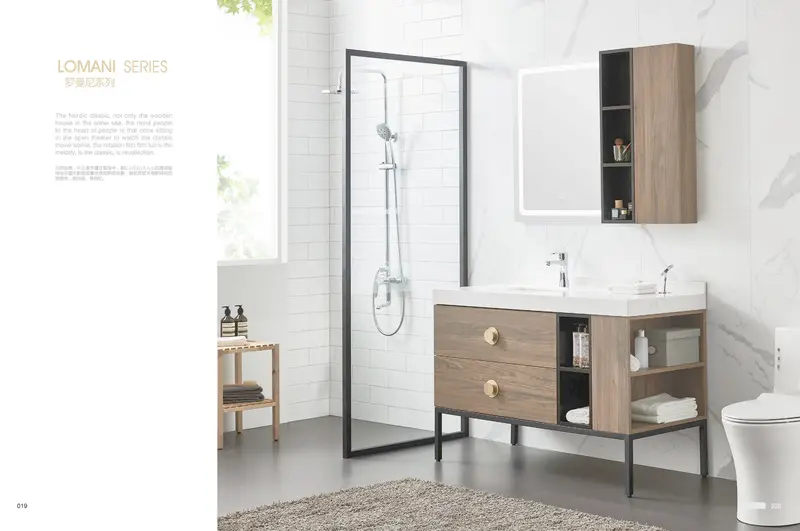 Lomani Series Bathroom Vanity Cabinet Set B-6145-120 1