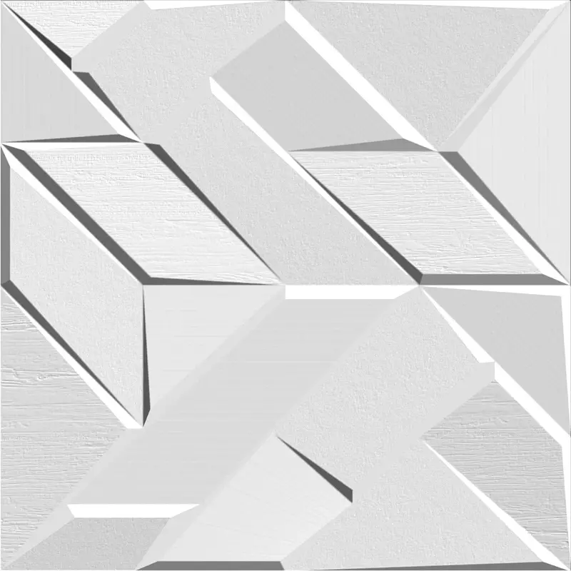 Lotus Wh Matte (5062555) Porcelain Wall Tile 23" X 23" 1