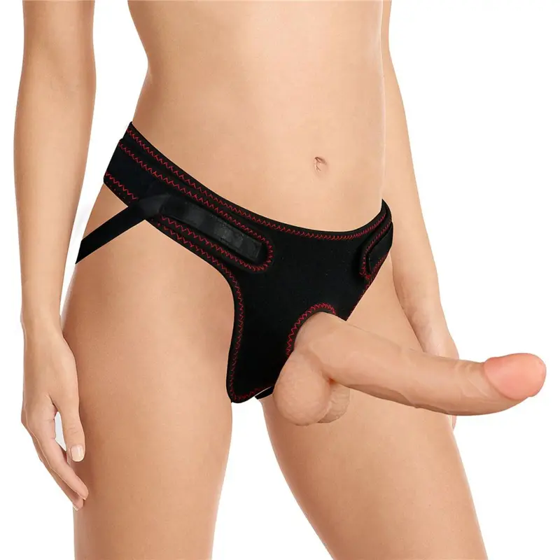 Love Toy Easy Strap On Set 8.5In Black. 1
