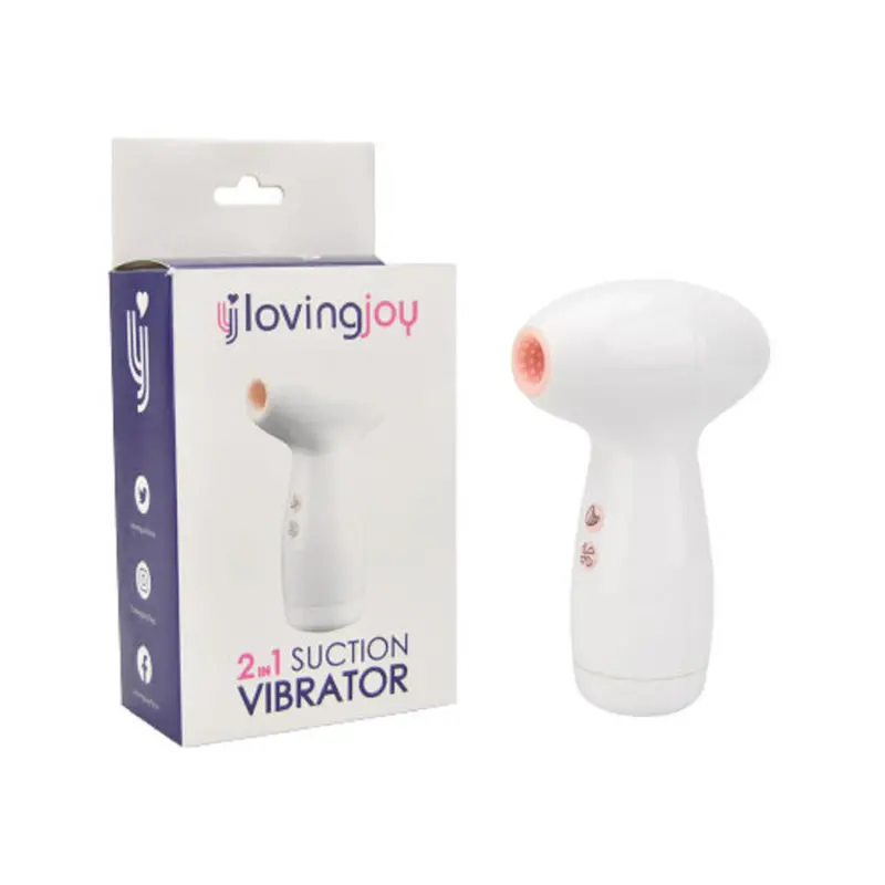 Loving Joy Clitoral 2 In 1 Suction Vibe. 1