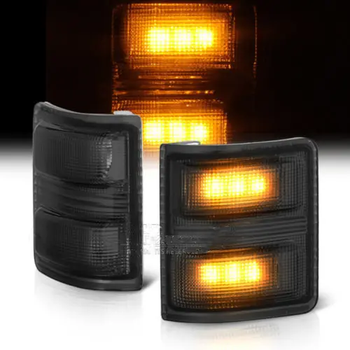 Luces Marcadoras Led De Espejos Laterales Ford F 350 08-16 1