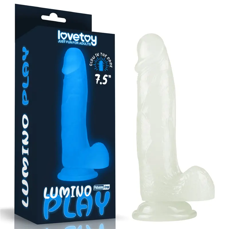 Lumino Glow In The Dark Love Buddy Dildo. 1