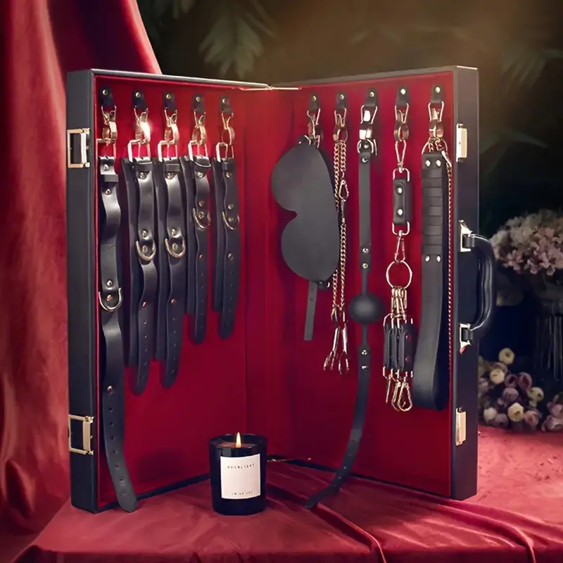 Luxury Bondage Kit In Lockable Case. 1