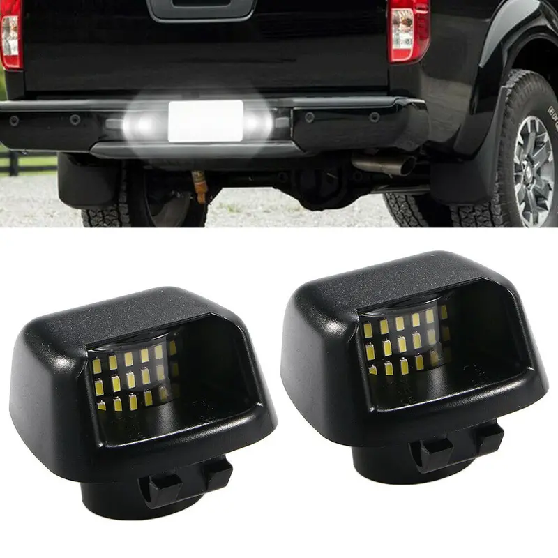 Luz Led De Matricula Nissan Frontier 2007-2019 1