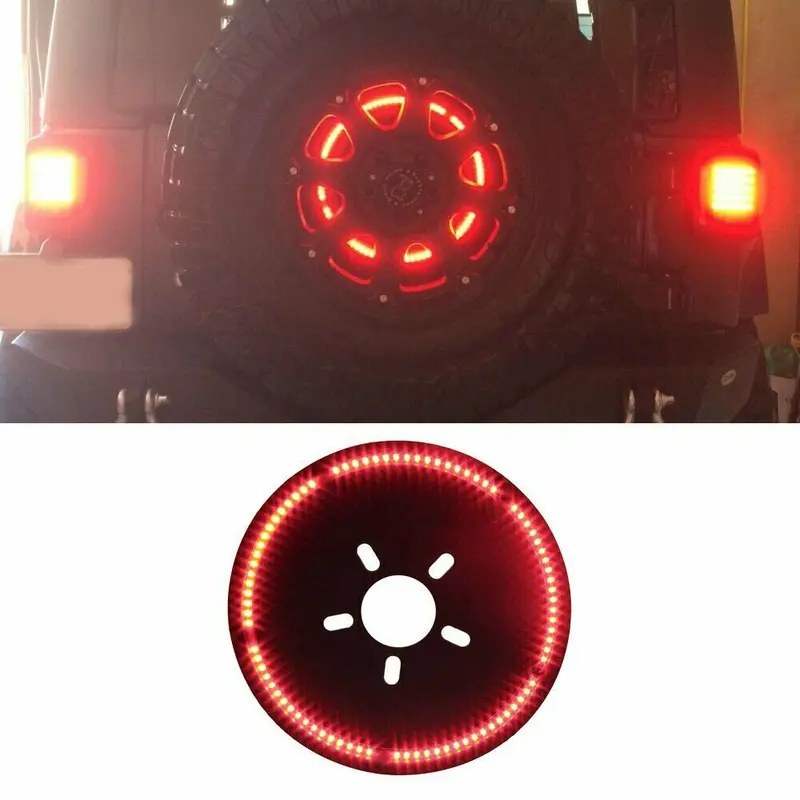 Luz Led Para Llanta De Refaccion Jeep Wrangler Jk 07-18 1