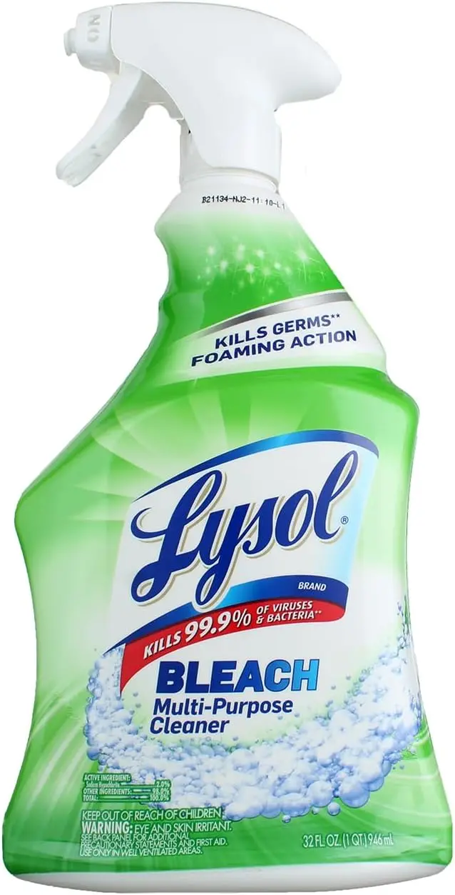 Lysol All Purpose Cleaner With Bleach, 32 Oz 1