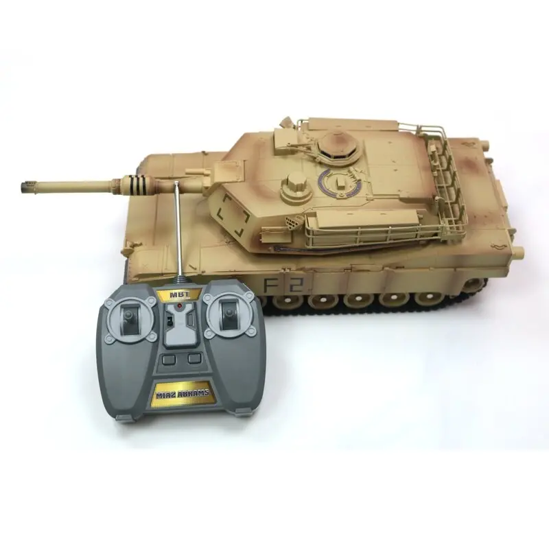 M1a2 Rc Tank 41Cm Electrically Driven Toy Tank Remote Control Toys Rc Car Electronic Games For Children Boys Birthday Gifts 1