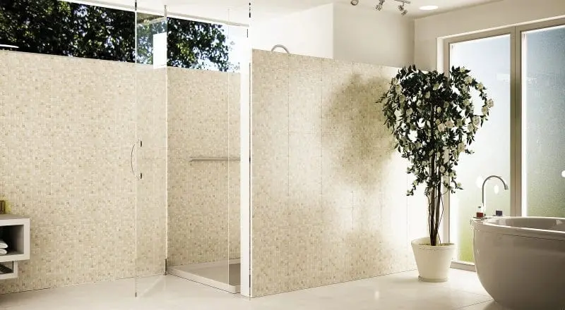 Madreperola Beige Ceramic Wall Tile 12" X 22" 1