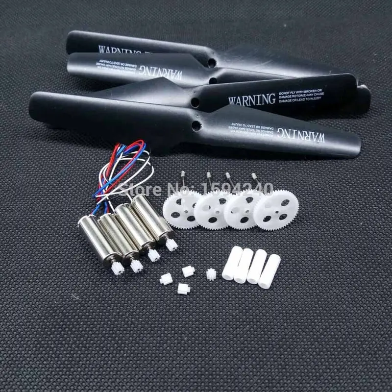 Main Gear Motor Engines Gears Propeller Blades For Jjrc H31 2.4Ghz 4Ch Rc Drone Quadcopter 1