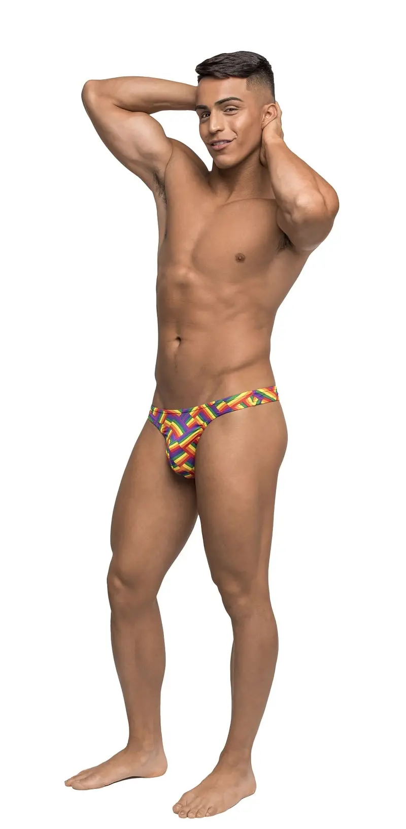 Male Power Spandex Pride Fest Bong Thong. 1