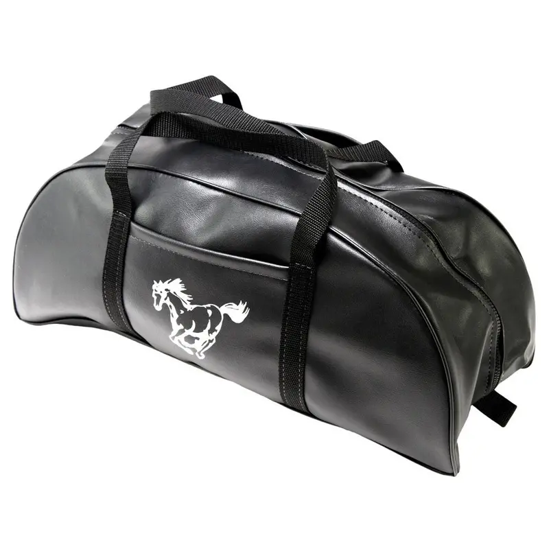 Maleta Bolso Negro Con Logo Ford Mustang 1