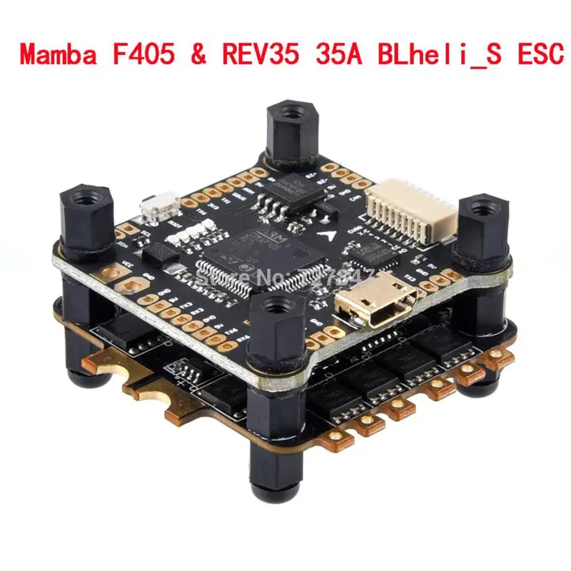 Mamba F405 Flight Controller & Rev35 35A Blheli_S 2-6S 4 In 1 Esc Built-In Current Sensor Brushless Esc Dshot600 For Rc Model 1