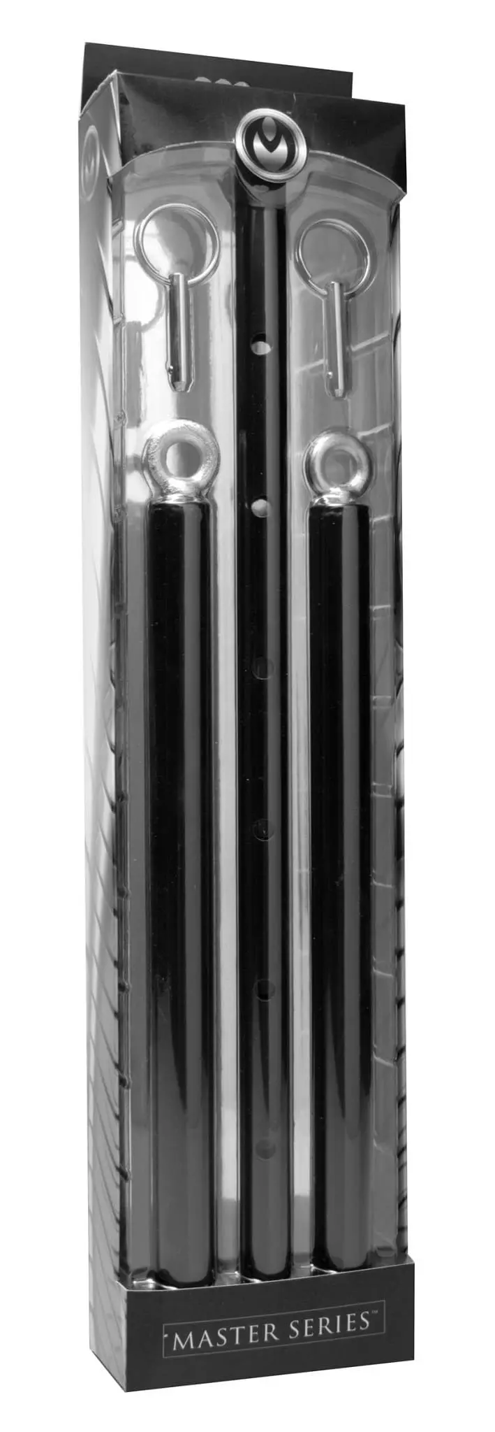 Master Series Black Adjustable Steel Spreader Bar. 1