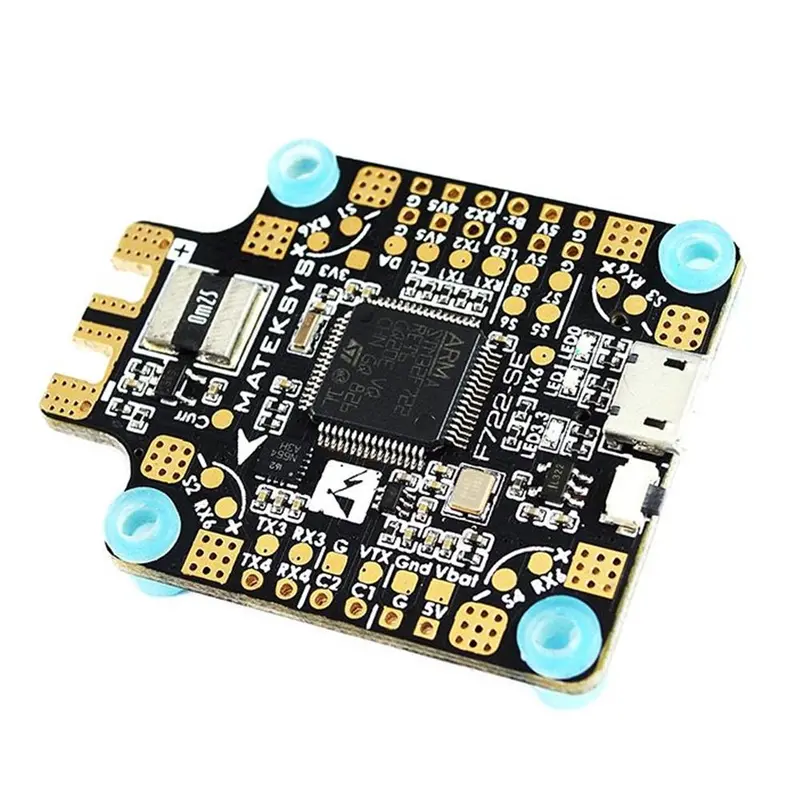Matek System F722-Se F7 Dual Gryo Flight Controller W/ Osd Bec Current Sensor Black Box For Rc Drone 1