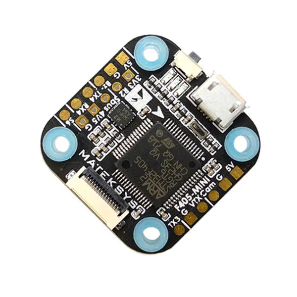 Matek Systems F4 F405 Mini Flight Controller Integrated Osd 32K Gyro 32M Flash 20X20mm For Rc Drone Fpv Racing 1