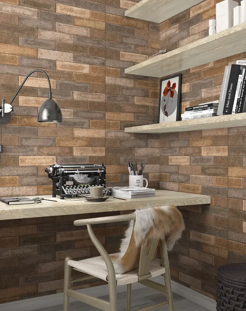 Mattone Ceramic Wall Tile 15" X 30" 1