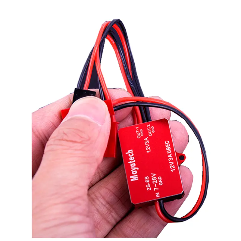 Mayatech 12V Step Down Power Supply Module Voltage Regulation 7-28V Buck Module Ubec-3A For Fpv Uav Rc Model 1