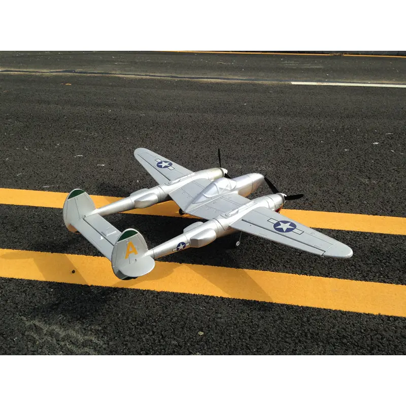 Md P38 1200Mm Wingspan Epo Rc Airplane Lockheed P-38 Lighting Zoom Aircraft Kit Only Fixed Wing 1