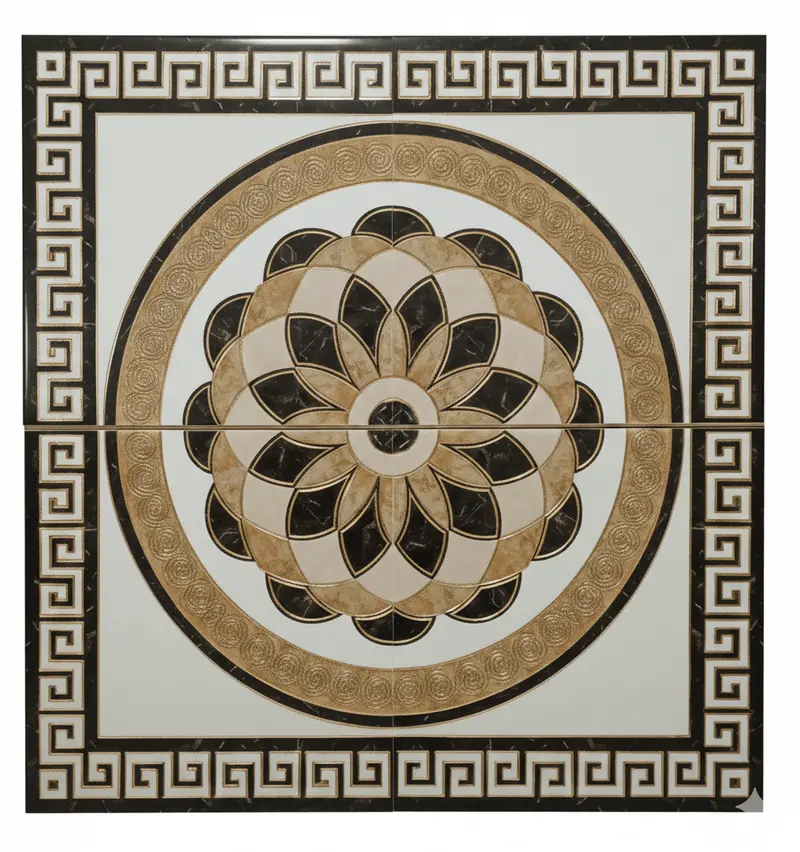 Medallion Tile 24" X 24" Tp1212632 1