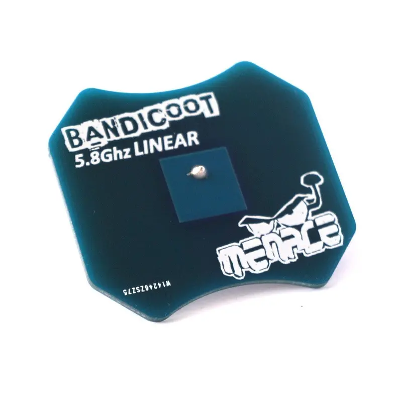 Menace Bandicoot Antenna 5.8Ghz 6.5Dbi Sma Linear Receiver Patch Panel Biquad Ant For Fpv Rc Drone Tiny Whoop Micro Aircraft Fatshark Goggles 1