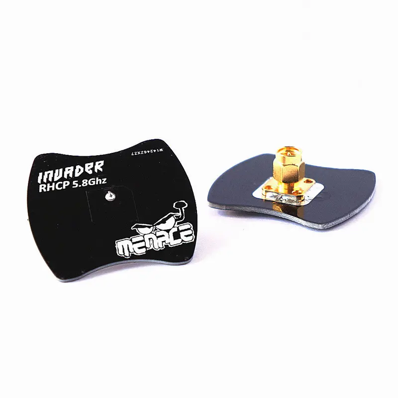Menace Invader 5.8Ghz 6.5Dbi Circular Polarized High Gain Flat Panel Fpv Antenna Lhcp/Rhcp Sma For Fatshark Goggles 1