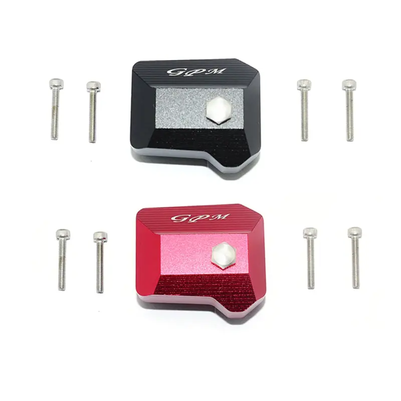 Metal Axle Diff Gear Box Cover For 1/10 Racing Traxxas Trx-4 1