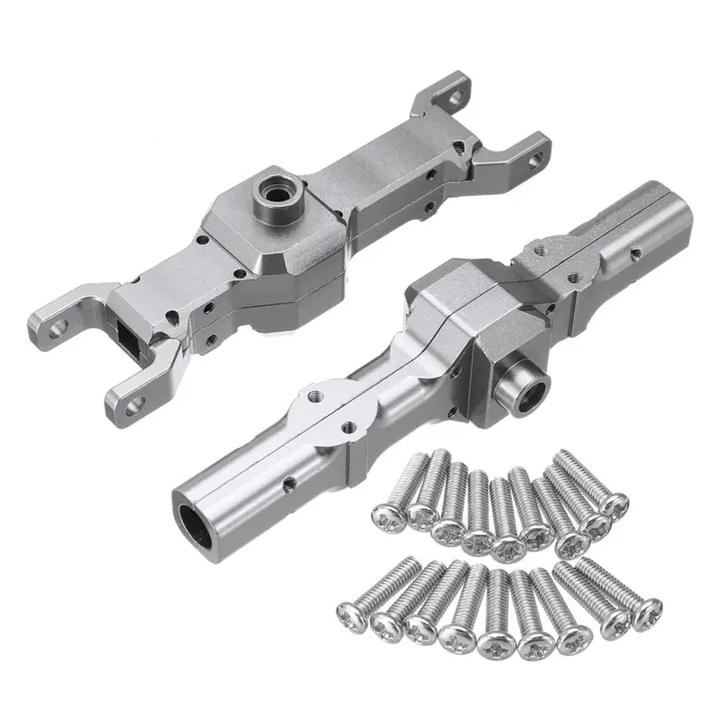 Metal Front+Rear Bridge Axle Shell Set For Wpl Henglong 1/16 Military Truck Rc Car Part 1