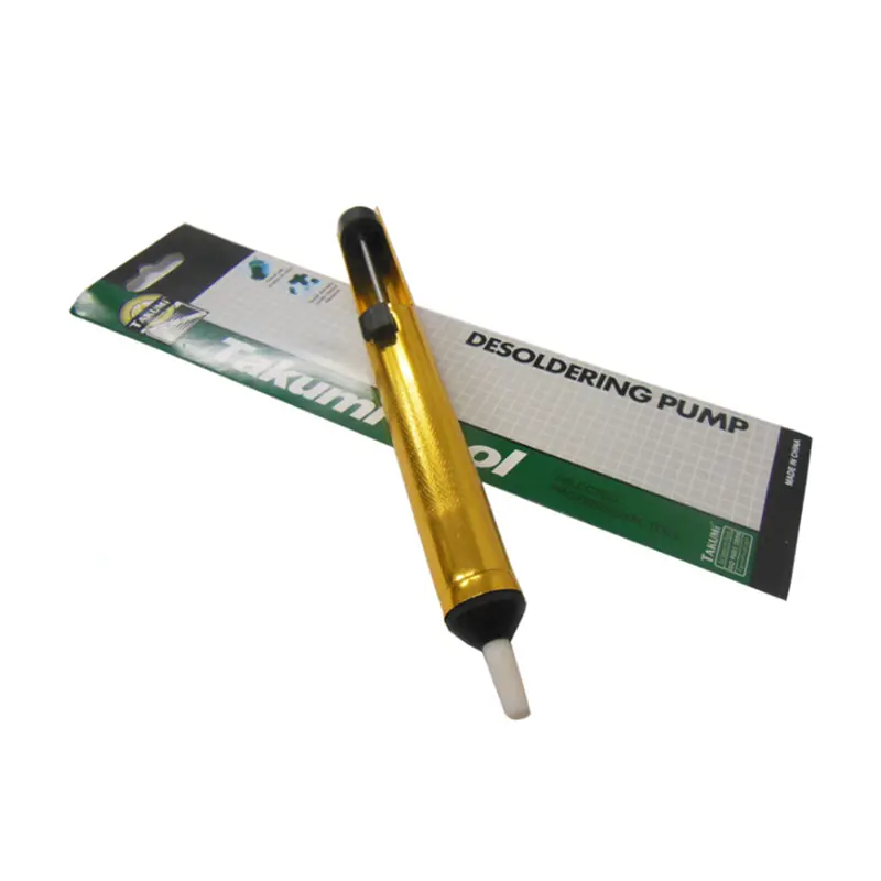 Metal Solder Sucker Desoldering Pump Removal Vacuum Soldering Iron Desolder Suction Tin Pen Hand Tools Welding Tools 1