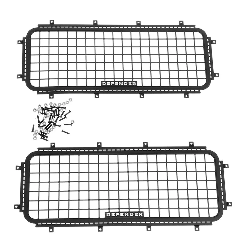 Metal Stereoscopic Car Window Network For 1/10 Trx4 Rc Car Parts 1