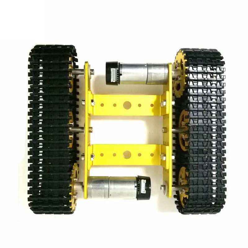 Metal Tank Model Robot Tracked Car Chassis Diy Track Teaching Crawler/Caterpillar Platform For Arduino Uno R3 3
