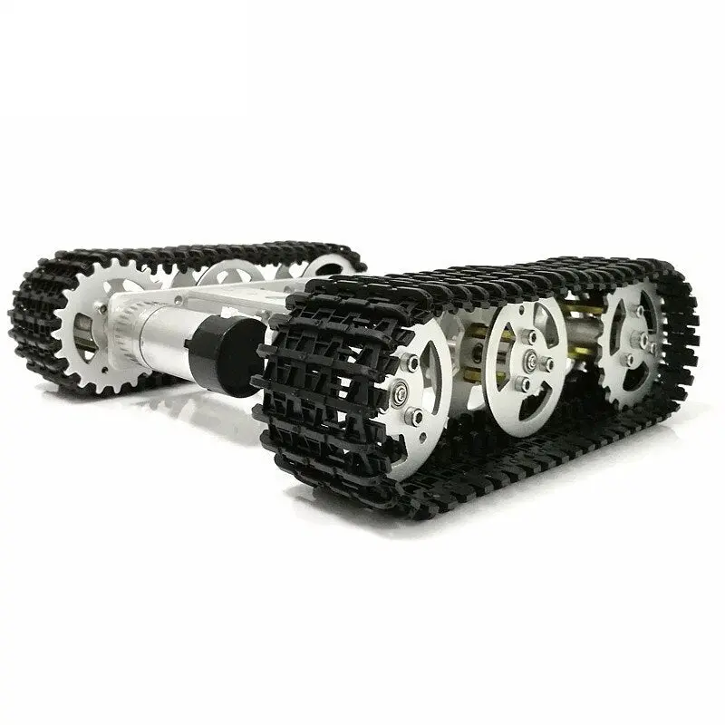Metal Tank Model Robot Tracked Car Chassis Diy Track Teaching Crawler/Caterpillar Platform For Arduino Uno R3 4
