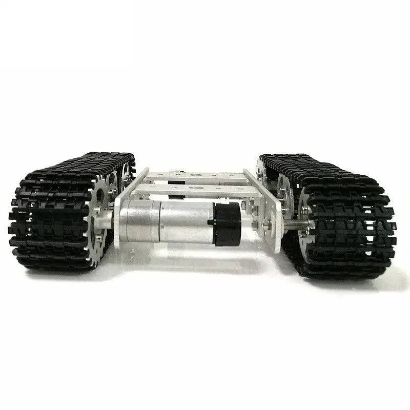 Metal Tank Model Robot Tracked Car Chassis Diy Track Teaching Crawler/Caterpillar Platform For Arduino Uno R3 5