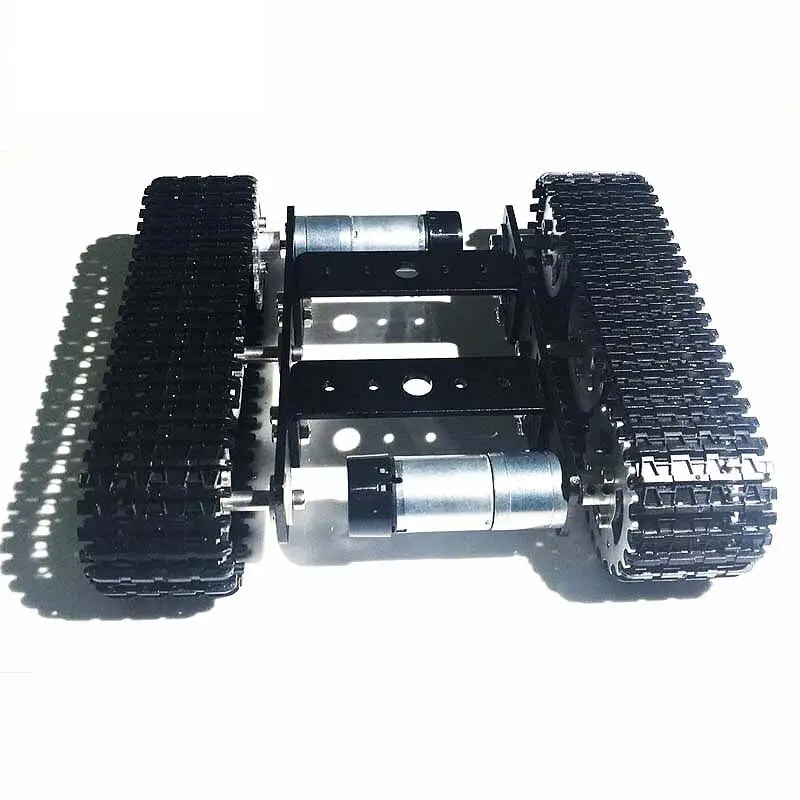 Metal Tank Model Robot Tracked Car Chassis Diy Track Teaching Crawler/Caterpillar Platform For Arduino Uno R3 6