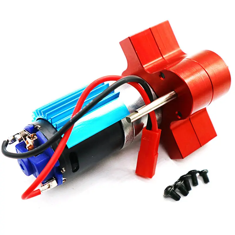Metal Transfer Gear Box With 370 Motor For Wpl B-16 B-24 B-36 C24 Jjrc Q60 Q61 1/16 Rc Car 1