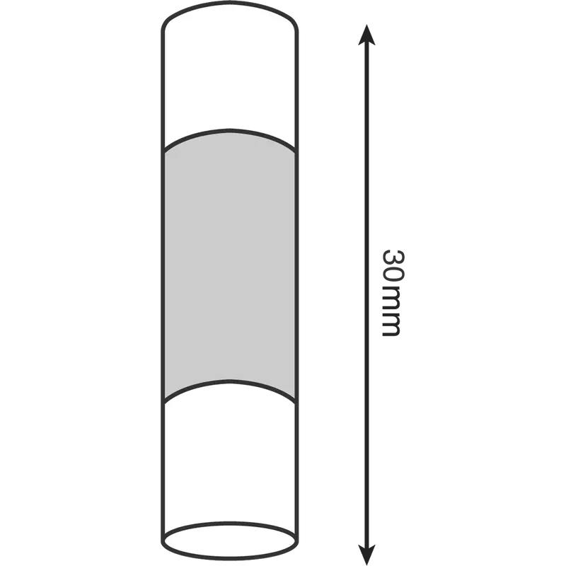 Mf2-25 25Amp 30 Mm Glass Fuse (10/Pk) 1