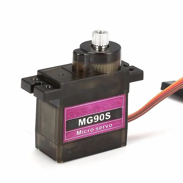 Mg90s Metal Gear Rc Micro Servo 13.4G For Zohd Volantex Airplane Rc Helicopter Car Boat Model 1