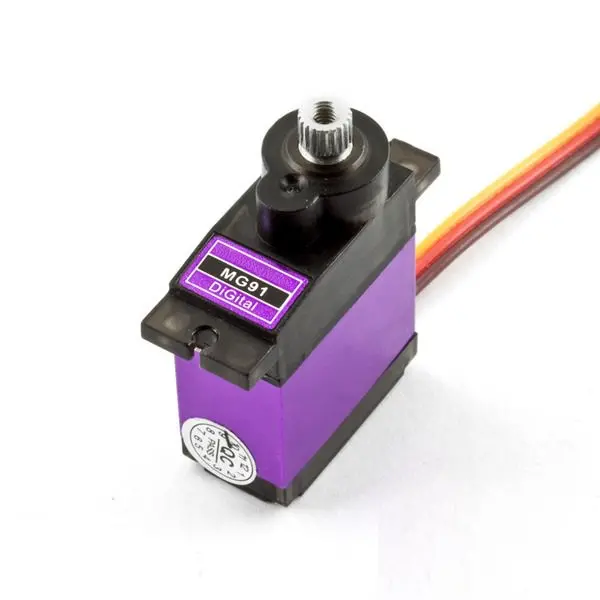 Mg91 13G 2.6Kg Torque Metal Gear Digital Servo For Rc Model Airplane Robot 1