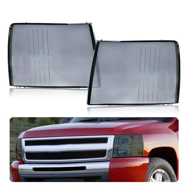 Micas Ahumados Para Faros Silverado 07-14 1