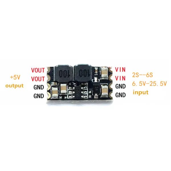 Micro Dc-Dc Converter Step Down Module Bec 6.5V~25.5V Input 1A Output Current For Fpv Rc Drone 1