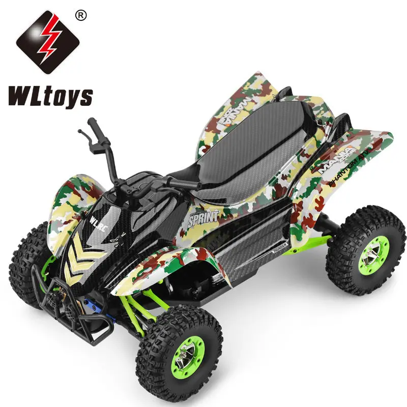 Mighty Force 12428-A Electric All-Wheel-Drive Beach Motorcycle High-Speed Car 1:12 Climbing Off-Road Car Toys Wholesale 1